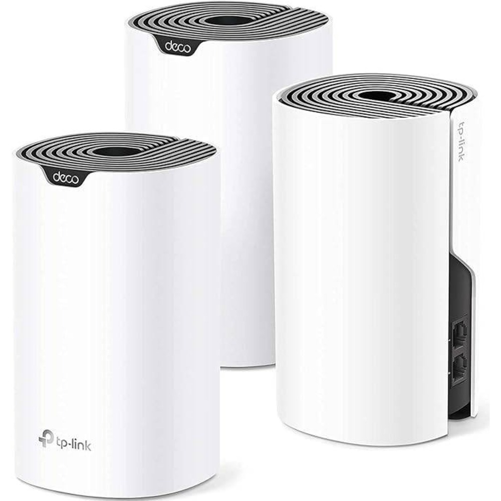 NEW (No Box) TP-Link Deco M4 Mesh WiFi System - 3-Pack - 5500 Sq.Ft.‎ Coverage